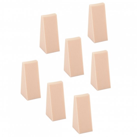 Triangle Makeup Sponges 7-Pack - Click Image to Close