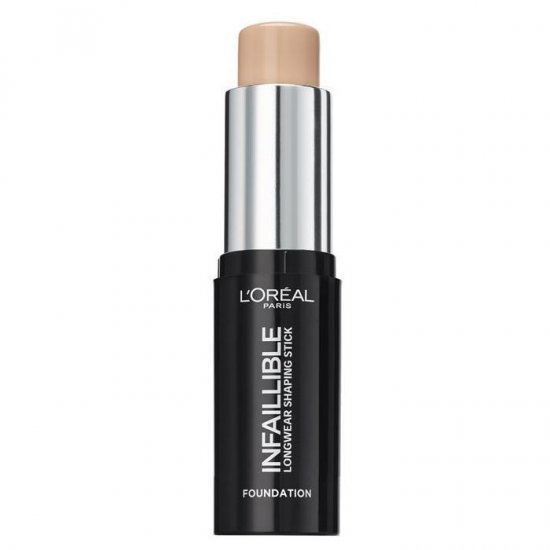 L'Oreal Infallible Longwear Foundation Shaping Stick - 190 Golden Beige - Click Image to Close