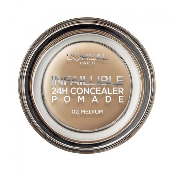 L'Oreal Infallible 24 Hour Concealer Pomade - 02 Medium - Click Image to Close