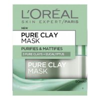 L'Oreal Pure Clay Mask with Eucalyptus 50ml