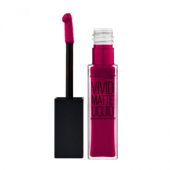 Maybelline Color Sensational Vivid Matte Liquid Lipstick 40 Berry Boost - Click Image to Close