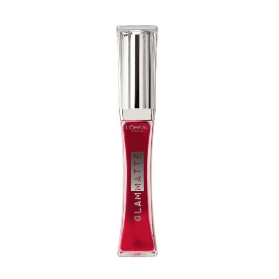 L'Oreal Glam Matte Intense Matte Gloss Lipgloss 513 Zip It Rouge - Click Image to Close