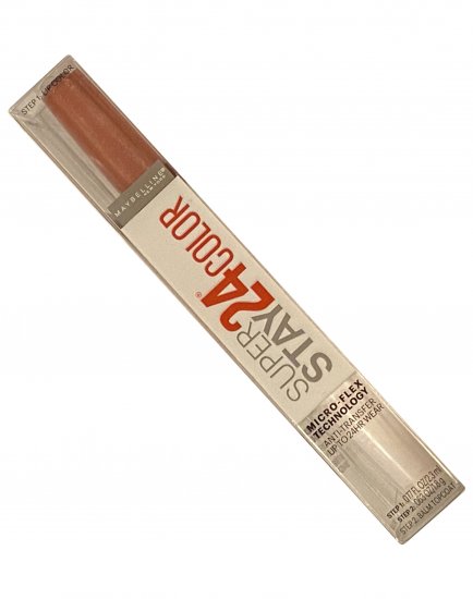 Maybelline SuperStay 24 Hour 2-Step Lipstick - 141 More & More Mocha - Click Image to Close