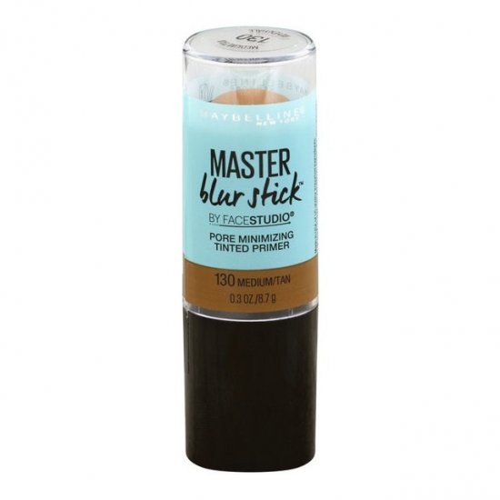 Maybelline Master Blur Primer Stick - Pore Minimizing Tinted Primer - 130 Medium/Tan - Click Image to Close