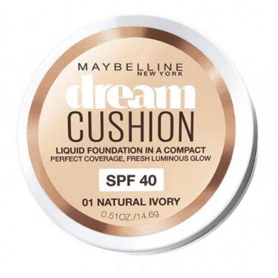 Maybelline Dream Cushion Foundation - 01 Natural Ivory - Click Image to Close