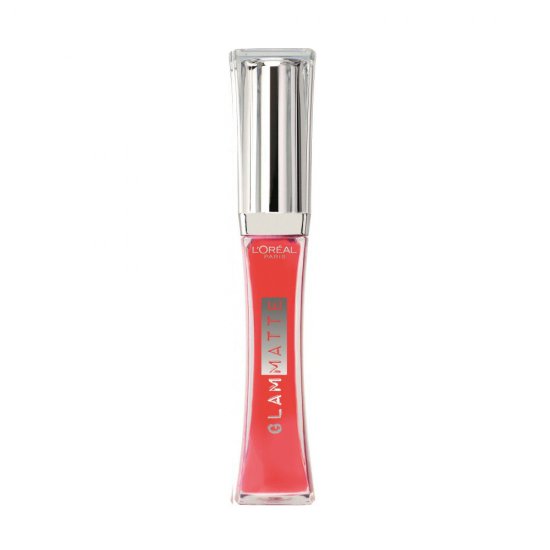 L'Oreal Glam Matte Intense Matte Gloss Lipgloss 511 Skinny Tangerine - Click Image to Close