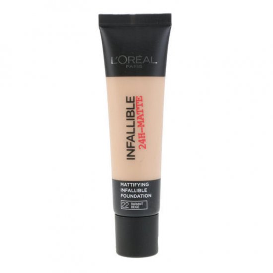 L'Oreal Mattifying Infallible Foundation - 22 Radiant Beige - Click Image to Close
