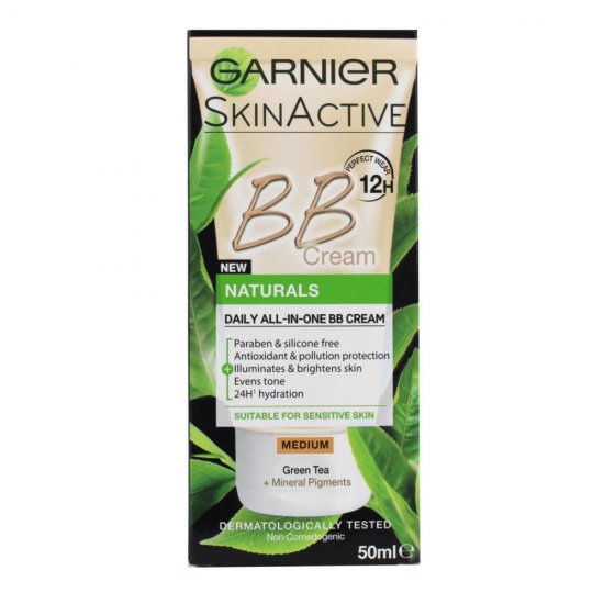 Garnier Skin Active Daily All-In-One BB Cream 50ml - Medium - Click Image to Close