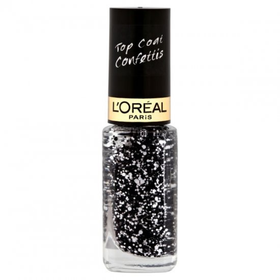 L'Oreal Colour Riche Nail Enamel - Top Coat Confettis - 916 Confettis - Click Image to Close