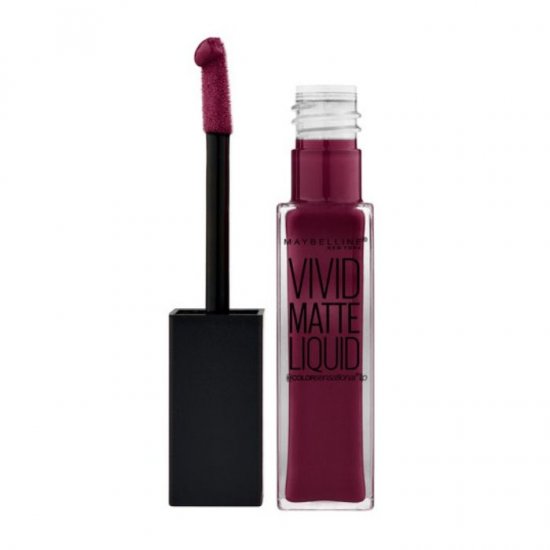 Maybelline Color Sensational Vivid Matte Liquid Lipstick 39 Corrupt Cranberry - Click Image to Close