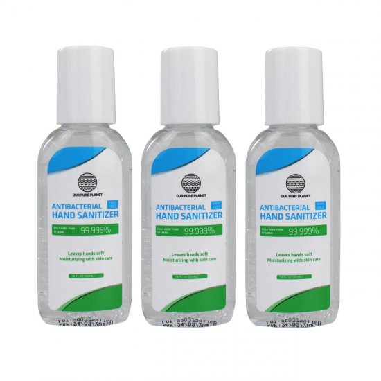 Our Pure Planet Hand Sanitizer (3 x 50ml) - Click Image to Close