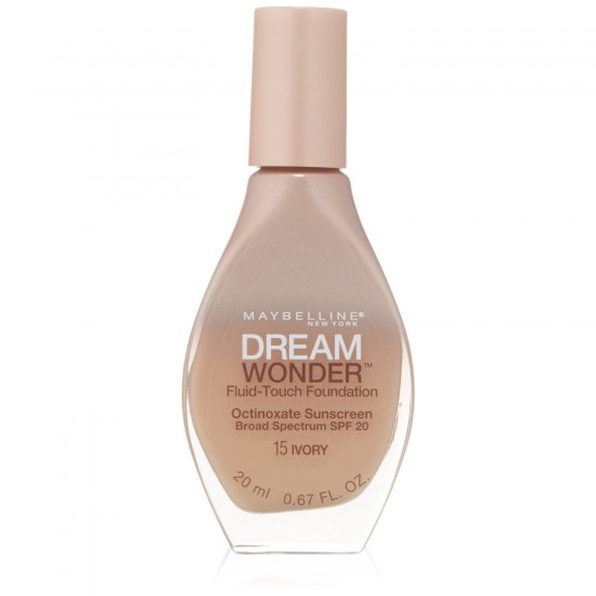Maybelline Dream Wonder Fluid-Touch Foundation 15 Ivory - Click Image to Close